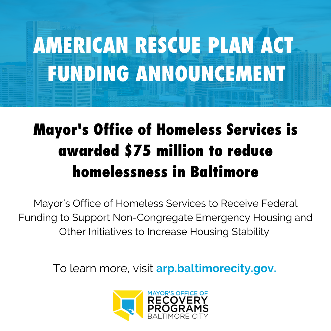 MOHS ARPA Funding Announcement